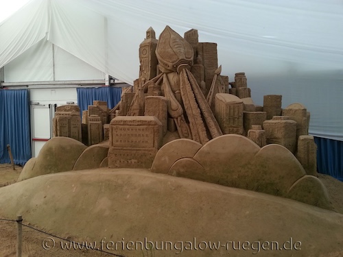 Sandskulpturen Ausstellung Binz