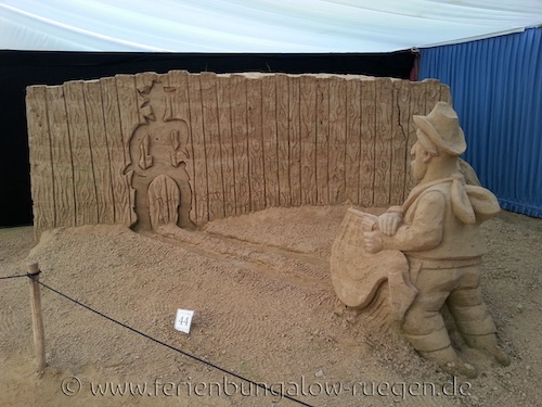 Sandskulpturen Ausstellung Binz