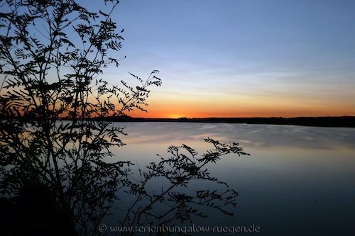 Sonnenuntergang Fliegerberg Mönchgut
