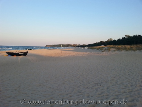Strand in Baabe