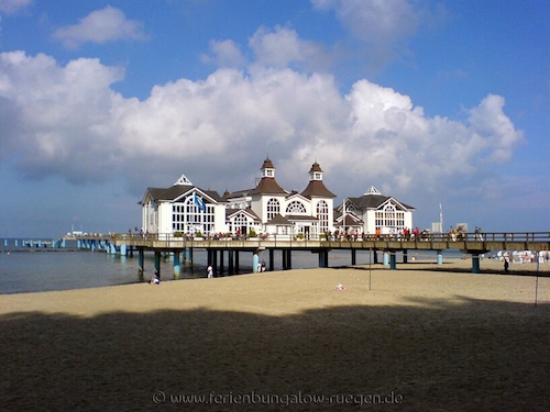 Sellin: Strand und Seebrücke