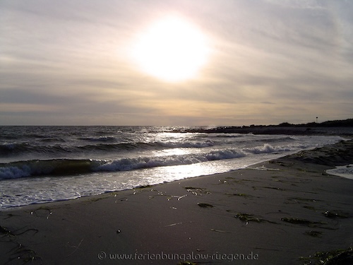 Sonnenuntergang am Strand